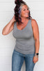 Seamless V-Neck Tank Top - Final Sale