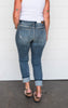 Bleach Splash Boyfriend Denim Jeans - Judy Blue