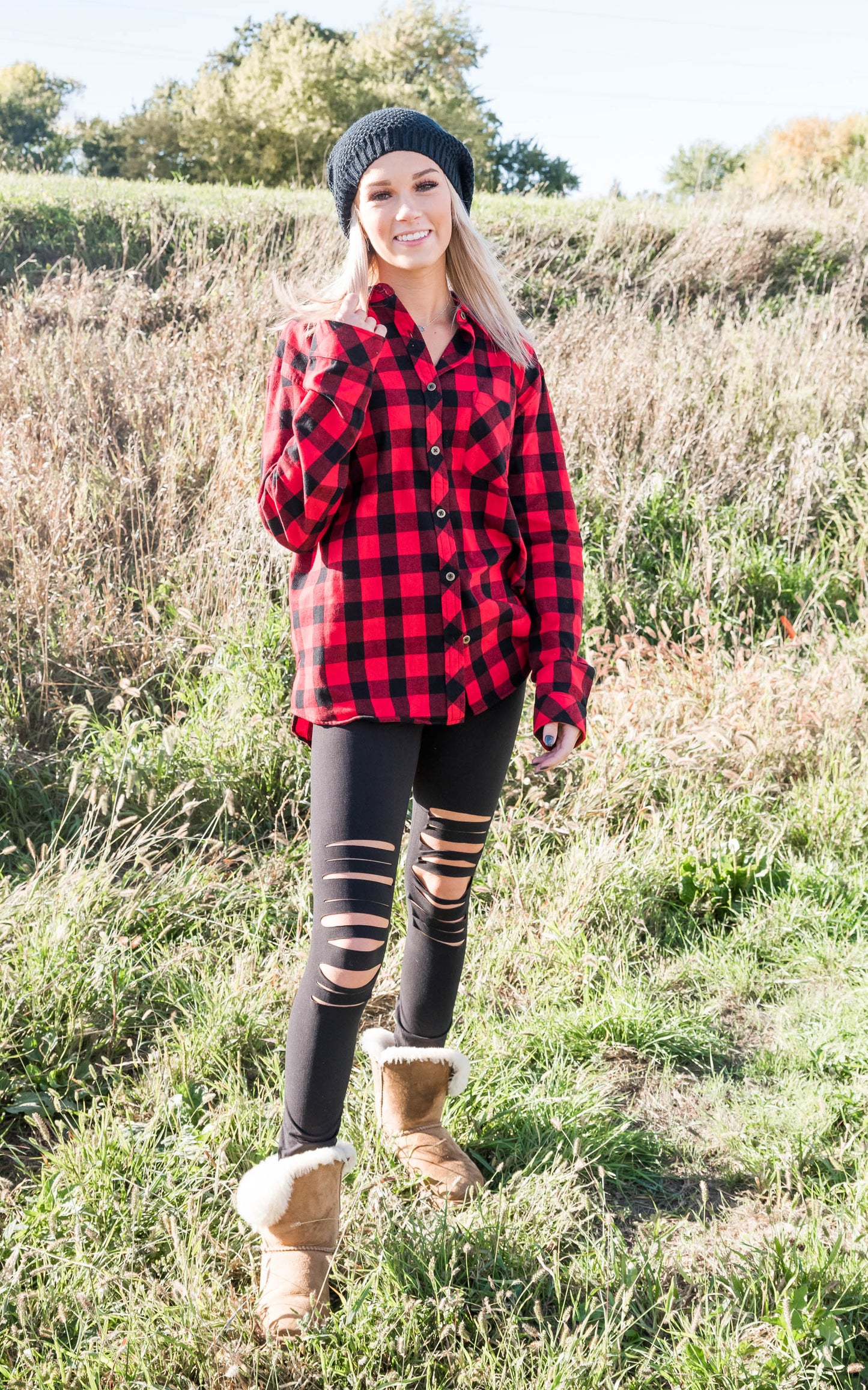  Buffalo Plaid Flannels, CLOTHING, ssactive, BAD HABIT BOUTIQUE 