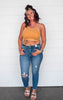 Howdy Britches Hi Rise Boyfriend Denim Jeans- Judy Blue - Final Sale