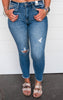 Howdy Britches Hi Rise Boyfriend Denim Jeans- Judy Blue - Final Sale