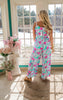 Sweet & Sassy Sleeveless Print Jumpsuit 