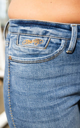 Howdy Britches Hi Rise Boyfriend Denim Jeans- Judy Blue - Final Sale