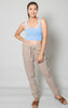 Mineral Washed Square Neck Crop Brami - Final Sale