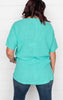 Mint Gauze Top - Final Sale