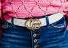 GG Buckle Leather Belt | FINAL SALE