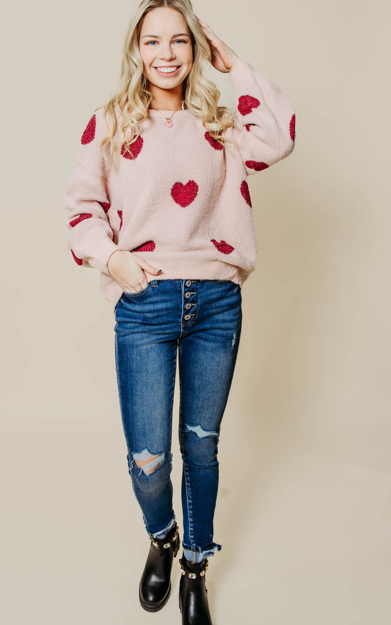 heart miracle sweater