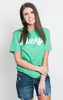 st. patty's day tee in green