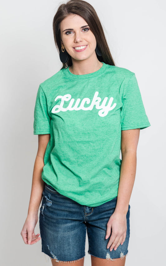 lucky short sleeve tshirt 