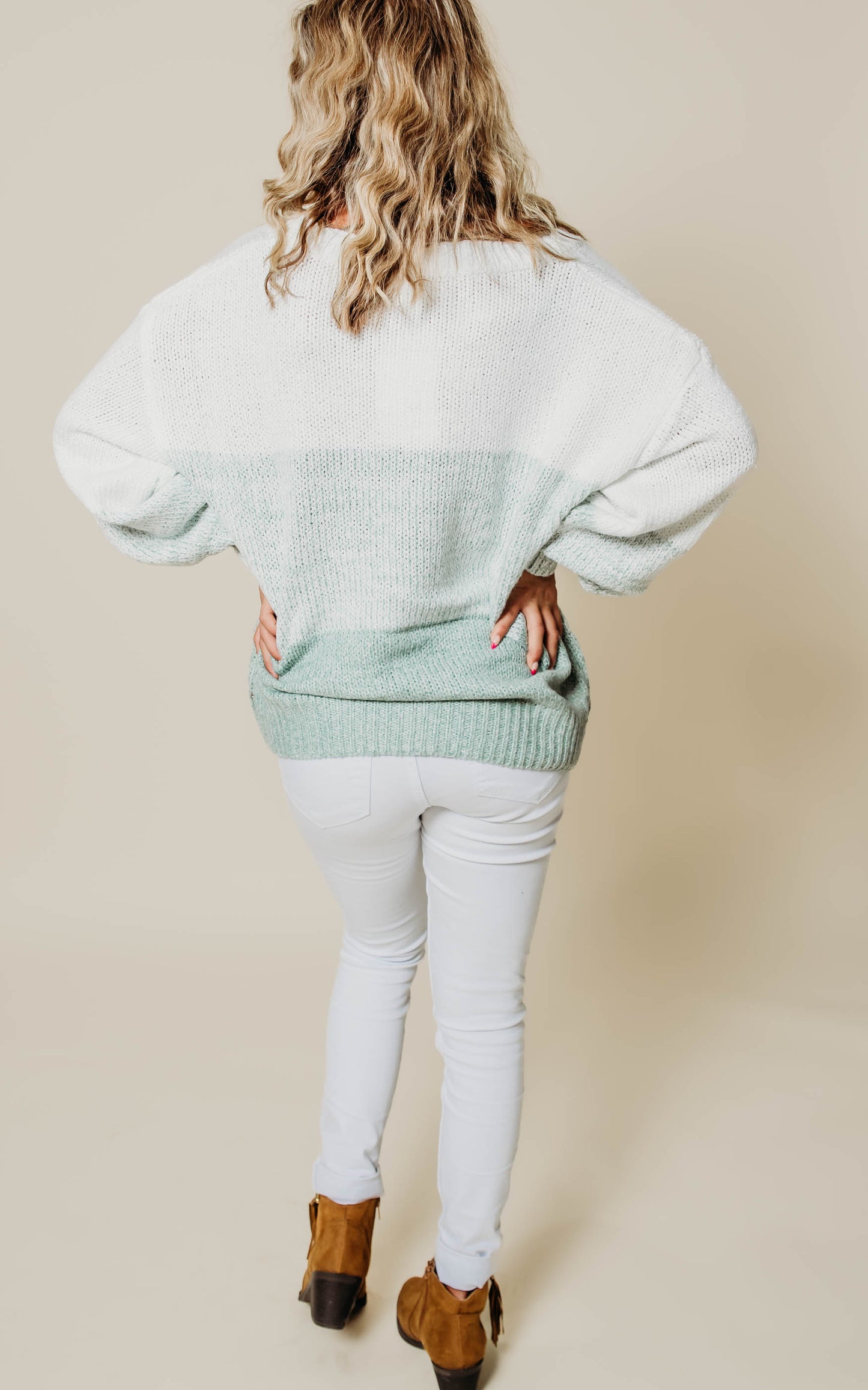 ombre sweater