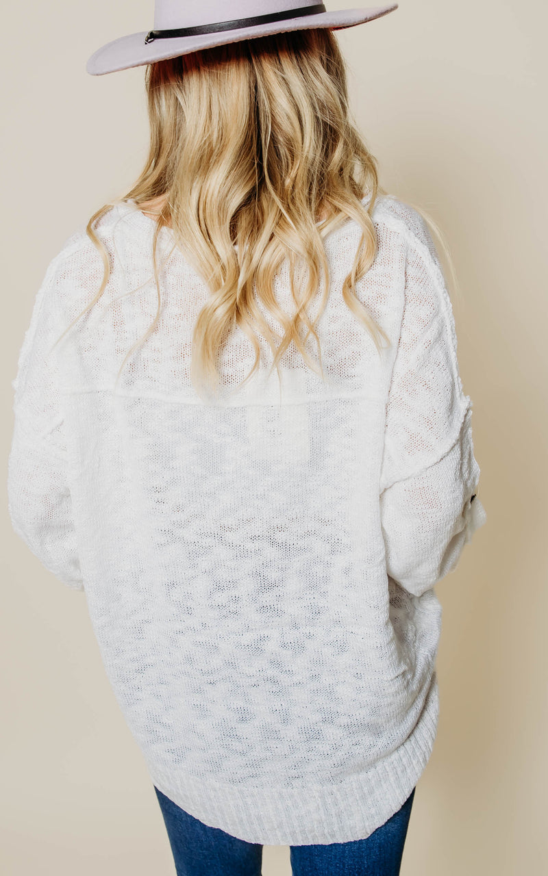 miracle ivory sweater