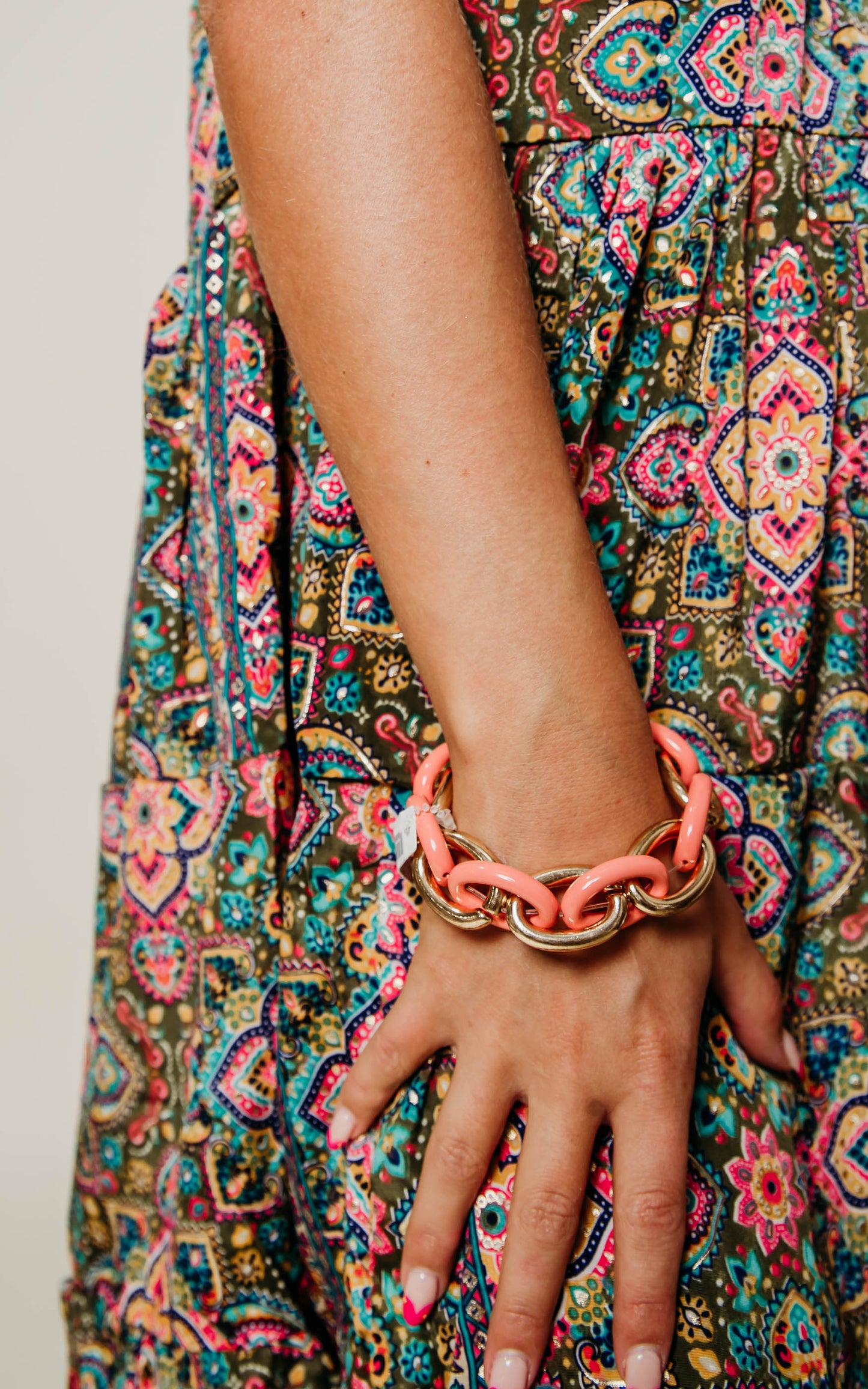 coral bracelet