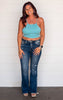 High Rise Flare Jeans Vervet