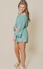 mint romper 