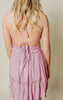 mauve summer dress