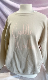 CUDDLE WEATHER SWEATSHIRT** - Final Sale