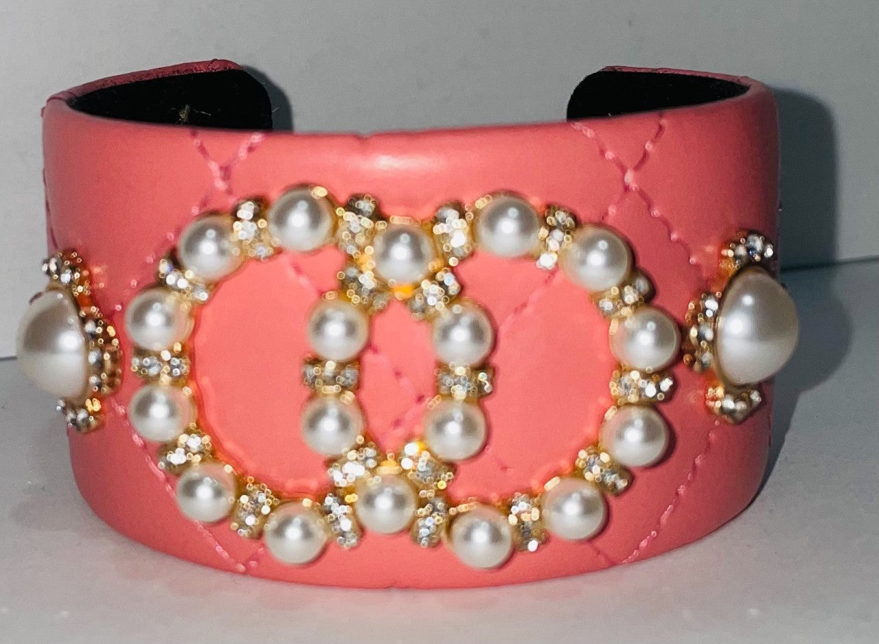 Pink & Pearls Cuff - Final Sale