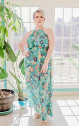 floral maxi dress for wedding 