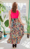 fuschia maxi dress 