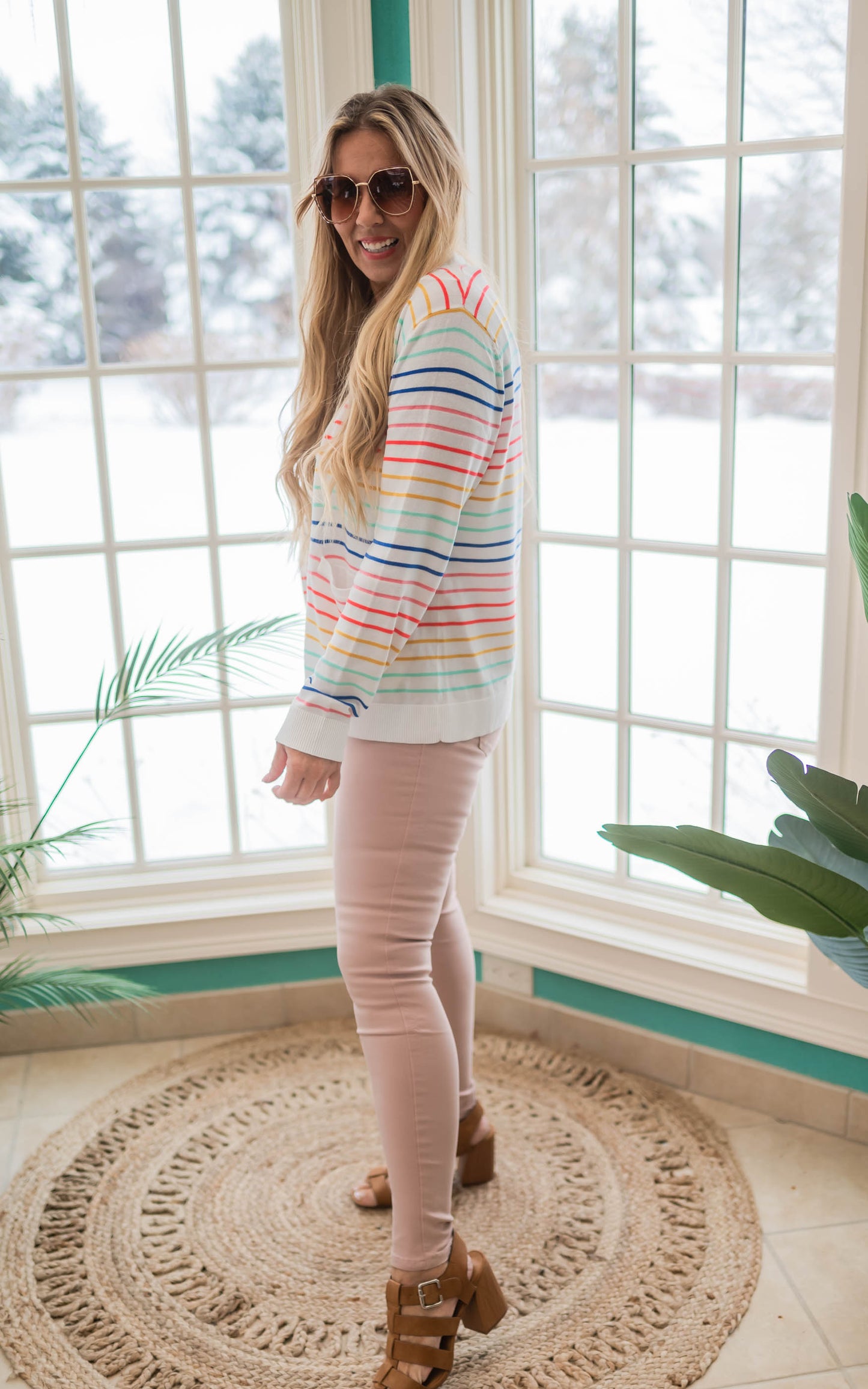 Striped Cardigan