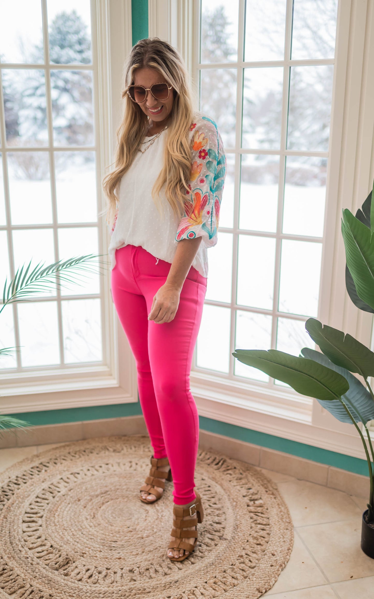 O.M.G Hyperstretch Spring Jeggings | FINAL SALE*