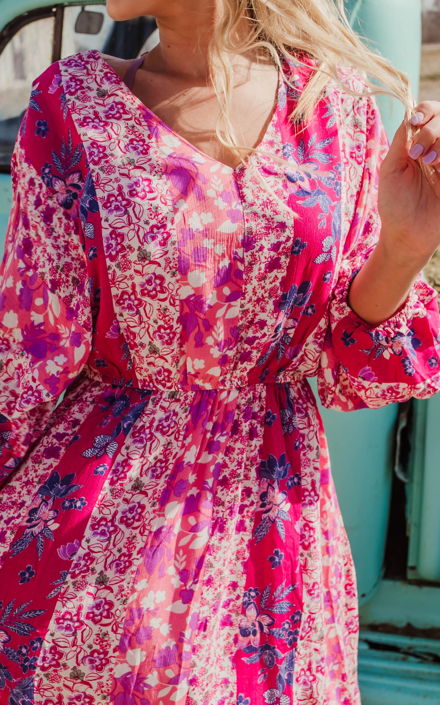 ditsy floral dress