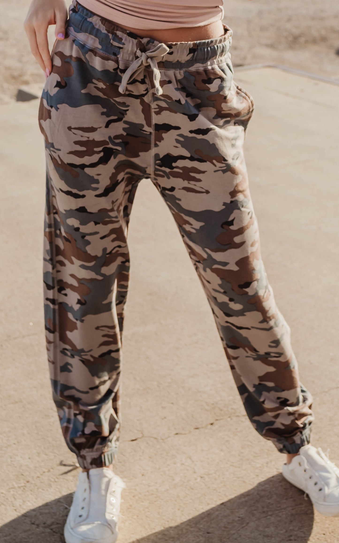 camo joggers