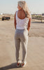 heather grey pants