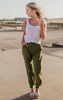 olive airflow jogger pants