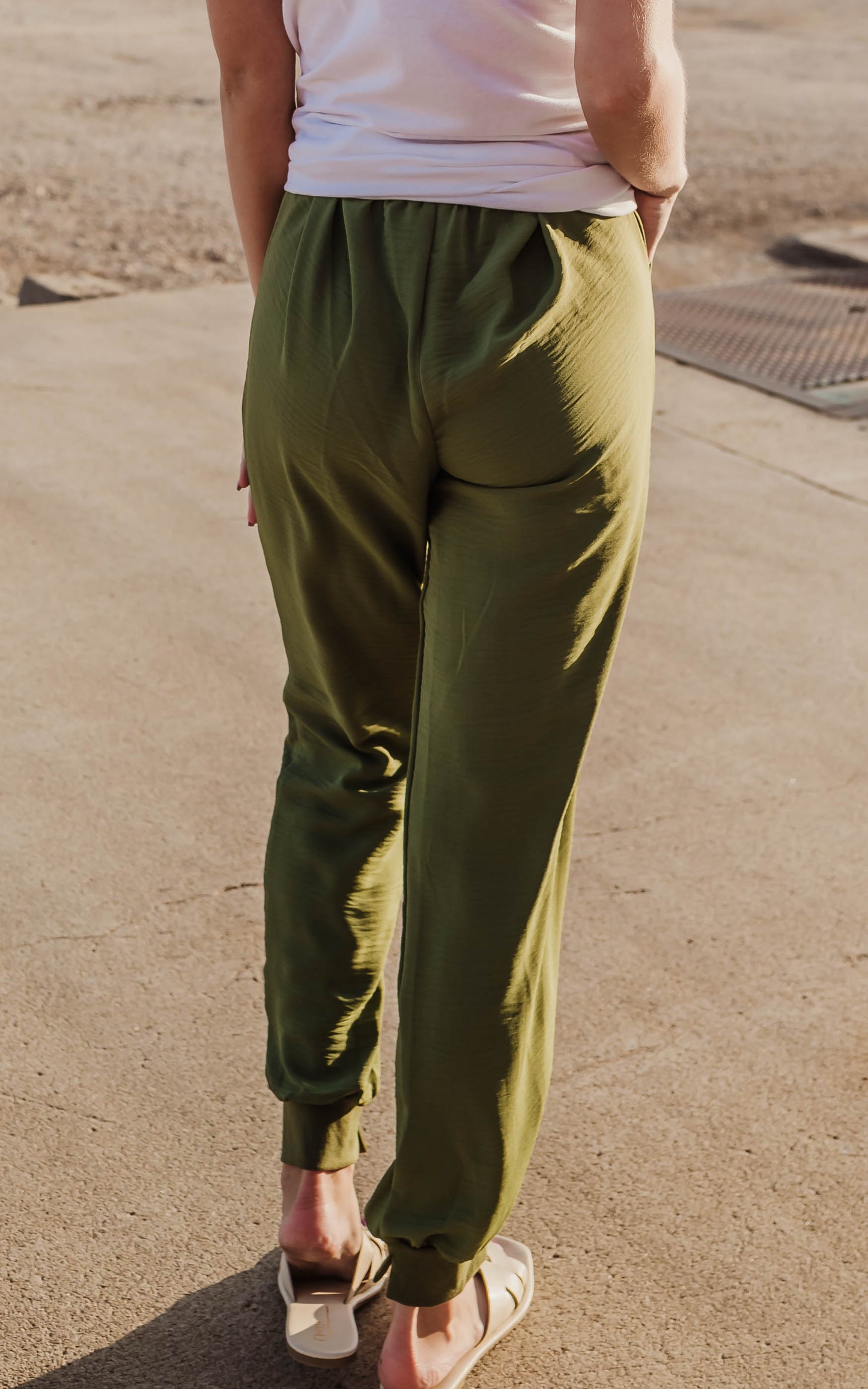 olive pants