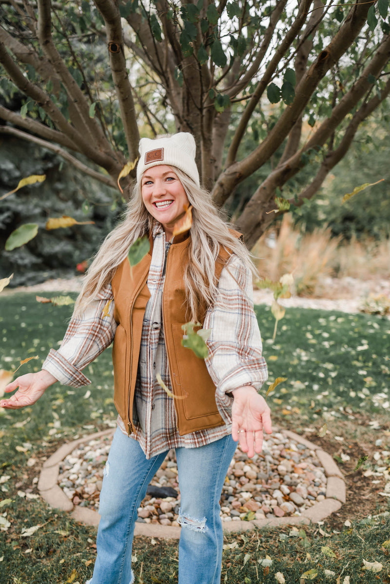 C.C. Knit Pom Pom Beanie