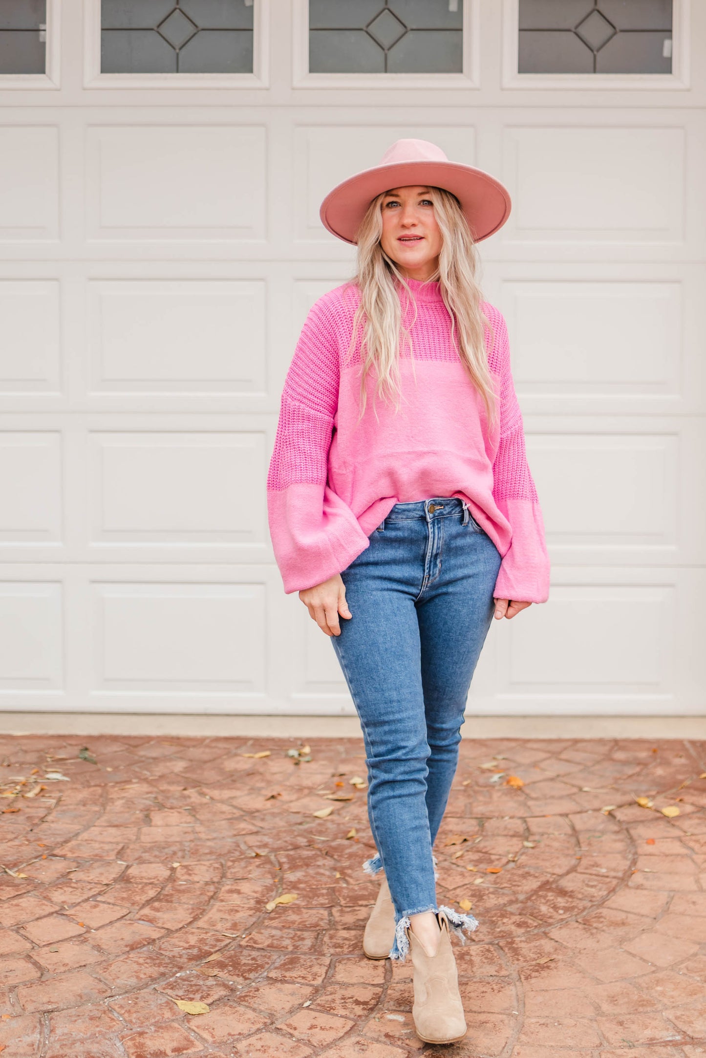 Love Pink Sweater - Final Sale