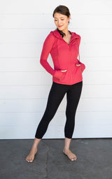 coral fitted jacket 