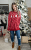 Christmas Tree Sweater Tunic - Final Sale