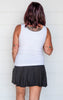 BACK PLEAT SKORT  | REA MODE - Final Sale