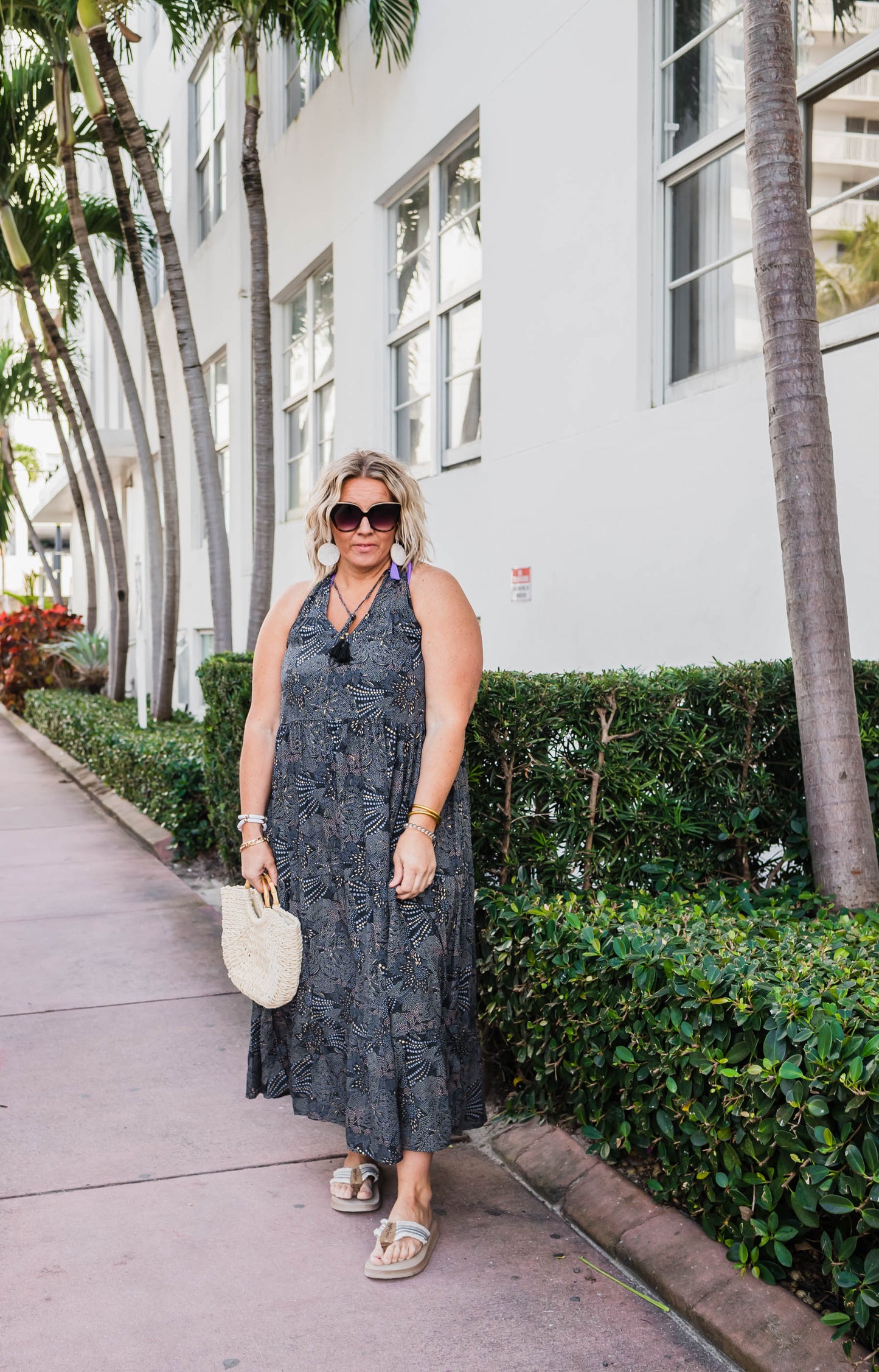 Metallic Night Maxi Dress