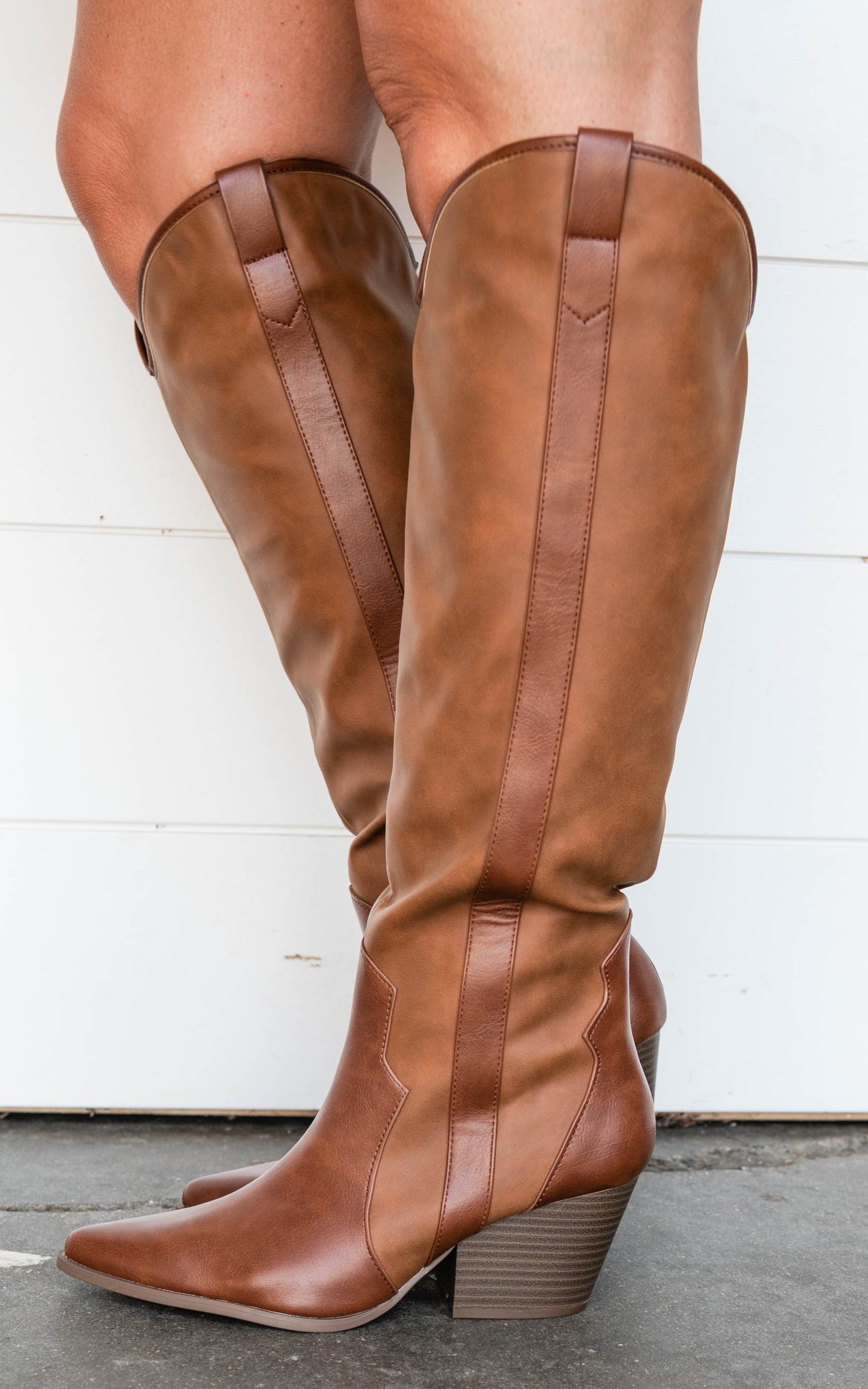 cognac boot