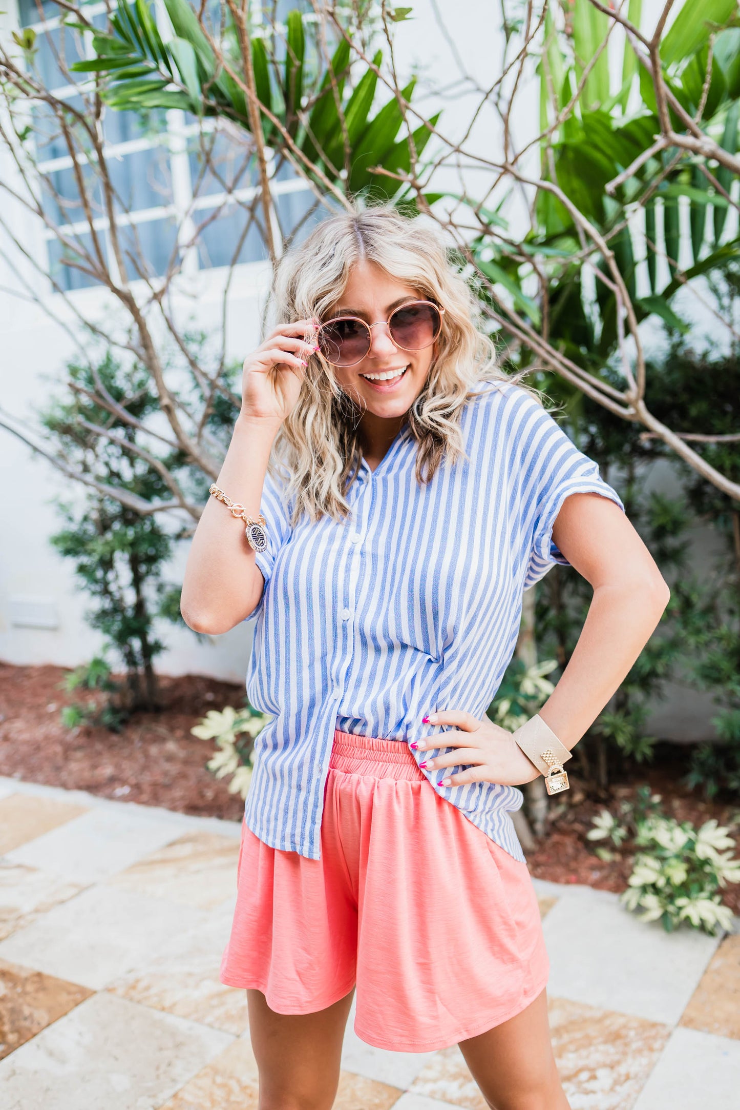 nautical striped top 