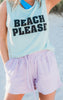 French Terry South Beach Shorts - Final Sale*