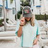 beach bum trucker hat 