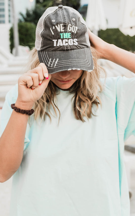 tacos trucker hat