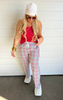 RED OXFORD JAMMIE PANTS 