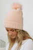  Knitted Pom Pom Beanie, ACCESSORIES, Leto, BAD HABIT BOUTIQUE 