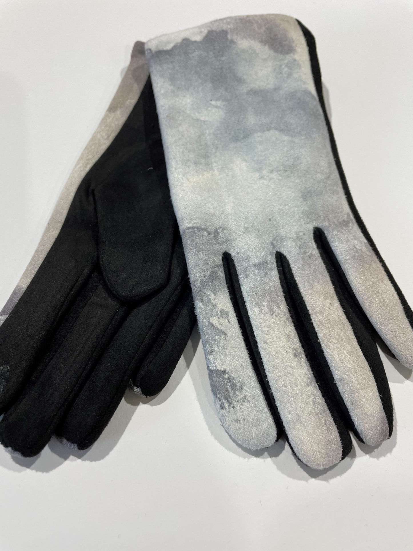 All the Suede Tye Die gloves - Final Sale