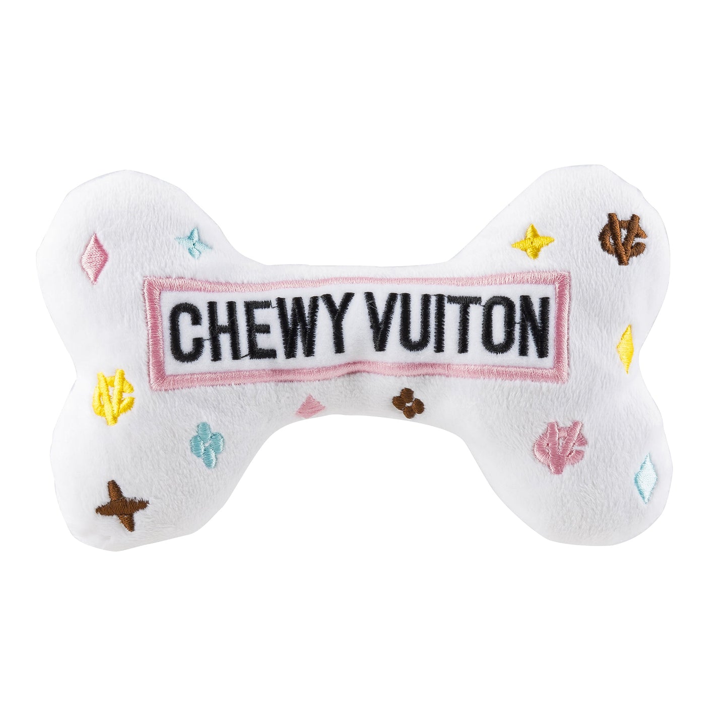 chewy vuiton dog plush toy