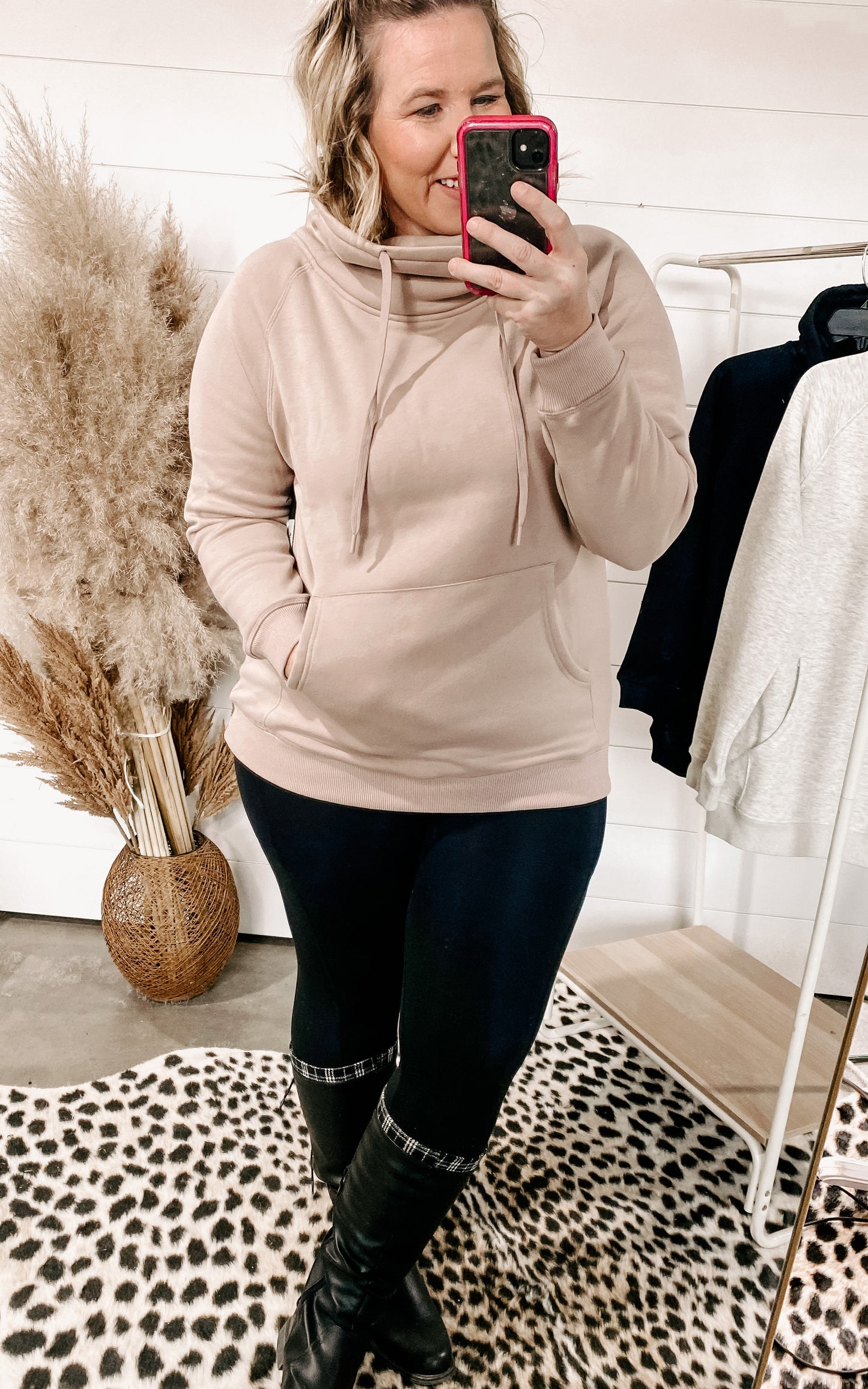 Criss Cross Supersoft Longline Pullover - Final Sale