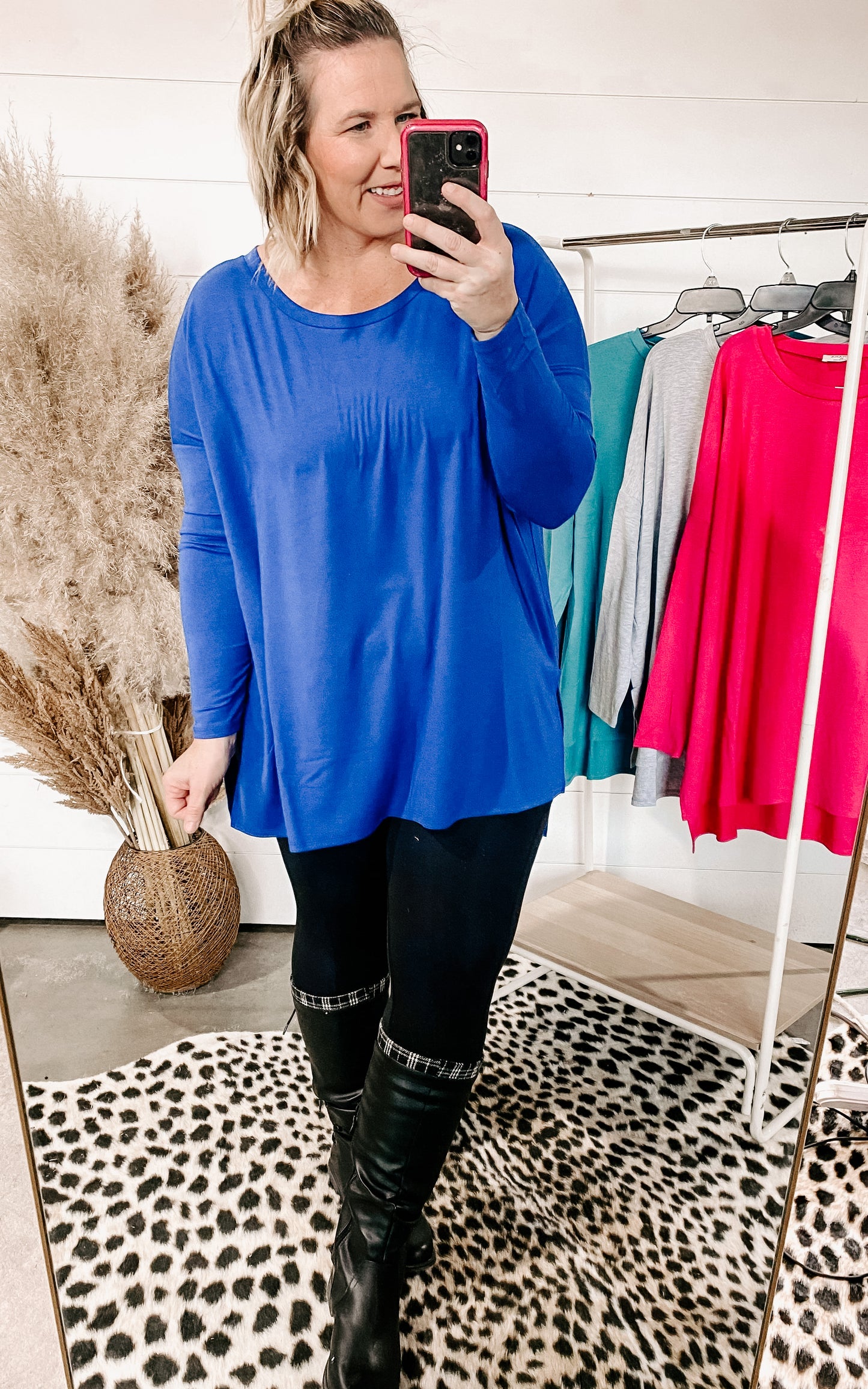 The Very Comfy Tunic Top - Final Sale