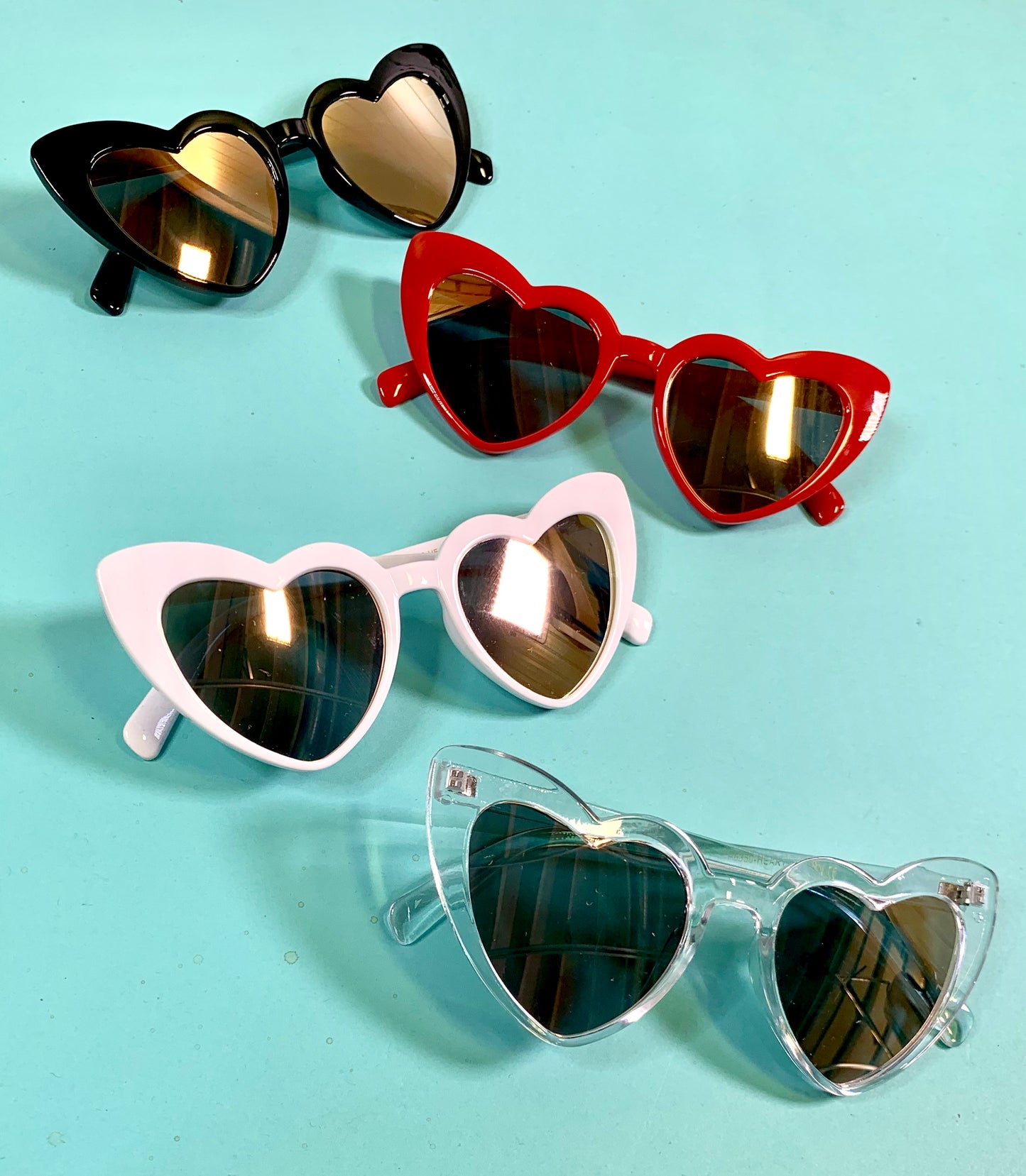 Heart Sunglassses - BAD HABIT BOUTIQUE 