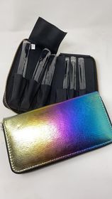 MAKEUP BRUSH SET OF 6 TIE DYE - Final Sale