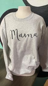 MAMA CURSIVE SWEATSHIRT**